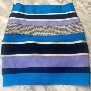 Blue and purple bandage skirt from the brand WOW Couture in size small